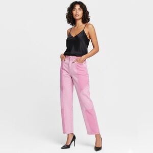 IRO Paris Tigra Faded High Waisted Pink Jeans